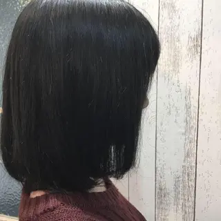 ミディアム カラー パーマ embrace エンブレイスのヘアスタイル