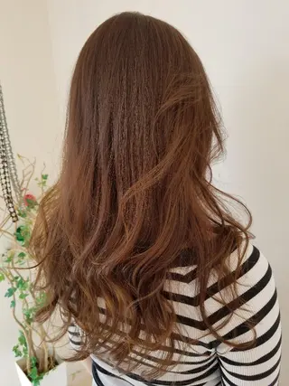 ロング カラー 髪質改善/ハイライト 小林秀樹のヘアスタイル