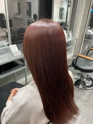 セミロング 半個室サロンyoures hair 髪質改善トリートメント東新宿店所属・榊原竜弥 髪質改善/美髪作りのヘアスタイル