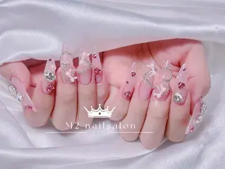 ネイル 長さだし専門店 M2　rikaのネイルデザイン