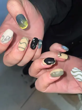 ネイル kikinail 溝の口のネイルデザイン