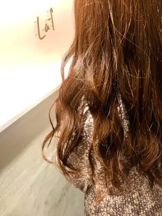 ロング カラー パーマ レイヤー/透明感/ 髪質改善🩵NANAのヘアスタイル