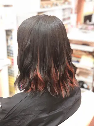 ミディアム カラー たけい ゆうきのヘアスタイル