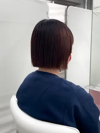 ショート カラー パーマ ヘアアレンジ パク・ボミン小野リエ 韓国ハーフ🦊のその他イメージ