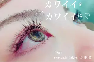 ロング カラー パーマ ヘアアレンジ メンズ キッズ ネイル マツエク・マツパ Cupidトップ アイリスト石川のマツエク・マツパデザイン