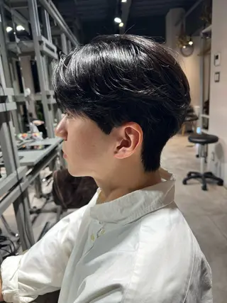 ショート パーマ メンズ Dxxxx III所属・女性目線の大人 メンズ*Ayakaのヘアスタイル