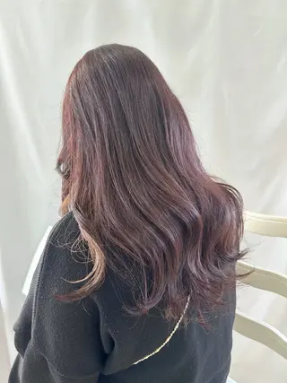 ロング KO コウ 【SARA 新宮店】のヘアスタイル