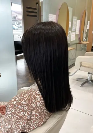 ロング カラー ４ｃｍ諸江店所属・澤野 祐羽のヘアスタイル