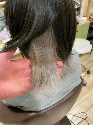 ショート カラー 🌈派手髪ハイトーン 🌈鈴木亮太🌈のヘアスタイル