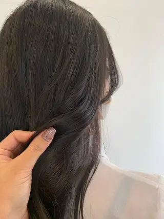 ロング カラー 韓国🇰🇷髪質改善 Chisaki치사키のヘアスタイル