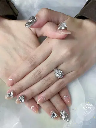 ネイル ラベンダー💖日暮里 ルル💖ネイルのネイルデザイン