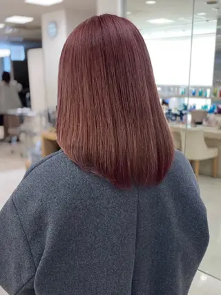 ミディアム カラー 銀座/ハイライト特化 🌿ブリーチ/片山のヘアスタイル