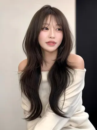 カラー ロング ❤カラーエクステ❤ BIZE梅田のヘアスタイル