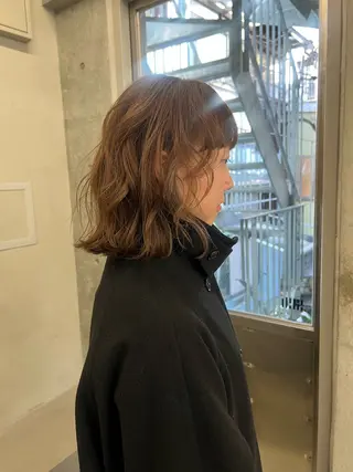 ショート カラー ボブ/パーマ 🐕🦺Nagiのヘアスタイル