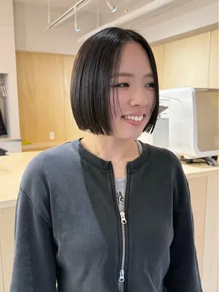 ミディアム fleurir所属・ボブ/パーマ/ r i oのヘアスタイル