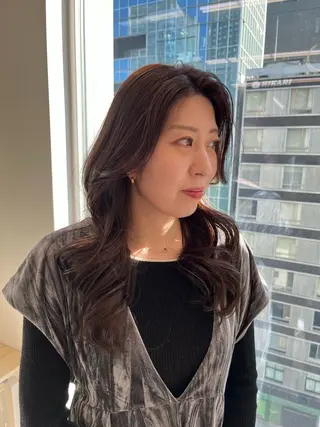 ロング カラー トリートメントモデル カラーモデル✨祐里佳のヘアスタイル