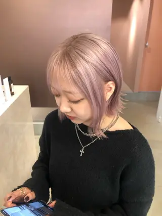 カラー 川口 瑞穂のヘアスタイル