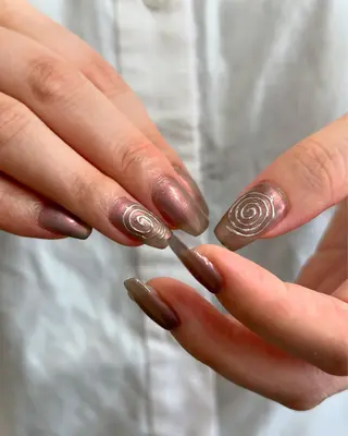 ネイル kiii.__ ✴︎*のネイルデザイン