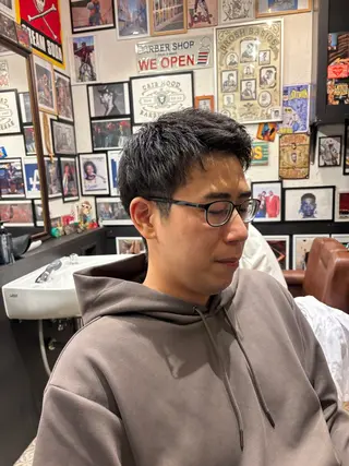 ショート メンズ CribHoodbarbershop所属・白井 昇太のヘアスタイル