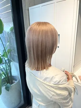 ミディアム 🌙透明感カラー✖︎ カンナ🌙のヘアスタイル