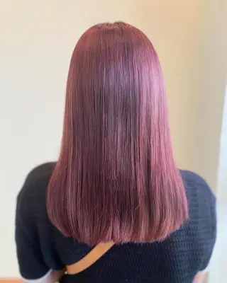 カラー NUMBER 天王寺YUYAのヘアスタイル