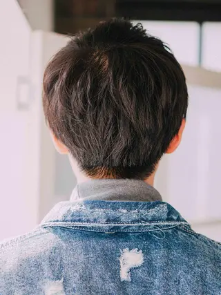 ショート カラー メンズ ルシエ吉祥寺所属・🥖牧野 純🥖のヘアスタイル