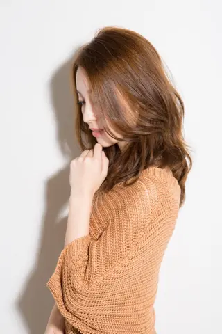 ロング カラー パーマ チーフデザイナー 若林　麻衣のヘアスタイル