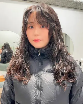 ロング パーマ 🪷カットモデル募集 BUNのヘアスタイル
