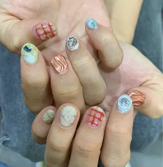 ネイル 海外girl🤎 透明感ベージュmaoのその他イメージ