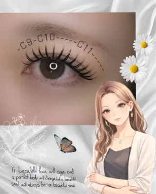 マツエク・マツパ 黒川 祐衣のマツエク・マツパデザイン