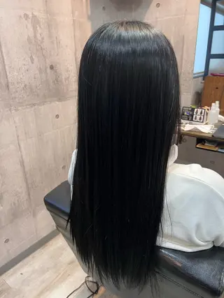 ロング カラー 髪質改善🫧‪ りこのヘアスタイル
