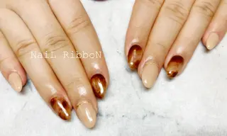 ネイル ネイルリボン 伊藤のネイルデザイン