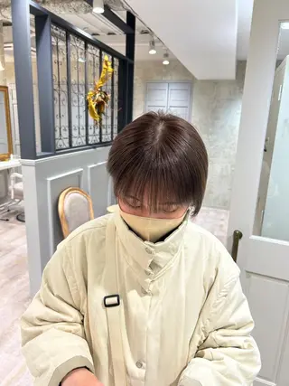 カラー 小野 明日香のヘアスタイル