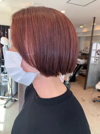 ミディアム カラー DiMPlE  ディンプル所属・🌸スタイリスト 山浦美恵のヘアスタイル