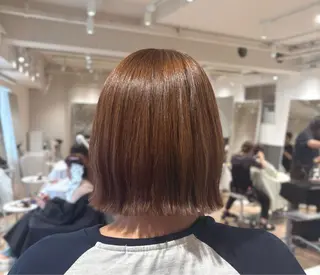 ミディアム カラー 北 詩羽のヘアスタイル