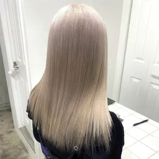 ロング カラー 🫧ハイトーン×艶 カラー🫧 Rionのヘアスタイル