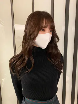 ロング 高山 沙来/レイヤー カット/縮毛矯正のヘアスタイル