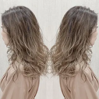 ロング カラー 髪質改善/縮毛矯正/ 韓国ヘア/店長敦士のヘアスタイル