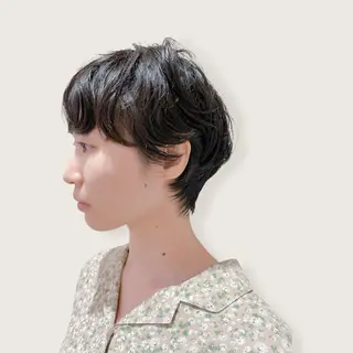 ショート コクブ アキヨのヘアスタイル