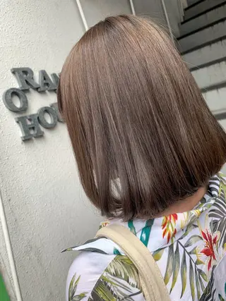 ミディアム 丸山 亜加理のヘアスタイル
