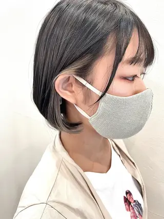 ショート カラー Hair make VERDA所属・宮下 耕平のヘアスタイル