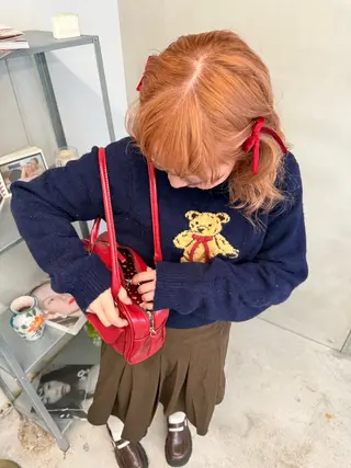 ロング カラー ゆほこ クリーミーcolorのヘアスタイル