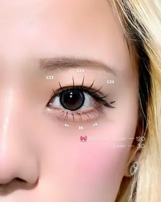 マツエク・マツパ 🎀fein. 渋谷本店‪‪🎀のマツエク・マツパデザイン