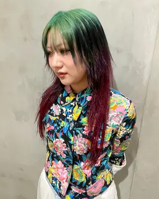 ロング カラー 優作 〜圧倒的信頼〜のヘアスタイル