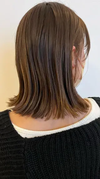 ミディアム kauti ichinana所属・小西 佑奈のヘアスタイル