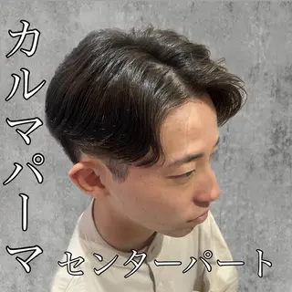 ショート パーマ メンズ MAhalo自由が丘所属・メンズパーマ💈 🧑🏼‍🦱カットのヘアスタイル