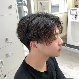 メンズ ✨️ツイスパ波巻き特 化小杉澪生✨️のヘアスタイル