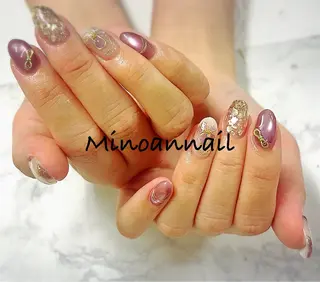 ネイル 美ノ庵ネイルサロン メトロポリタン前店のネイルデザイン