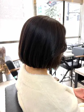 ショート カラー 🥀韓国ヘア🥀 宮津真菜のヘアスタイル