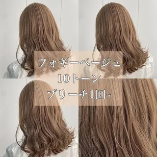 ロング カラー ヘアアレンジ トレンドモテカラー 🩷色落ちまで可愛くのヘアスタイル